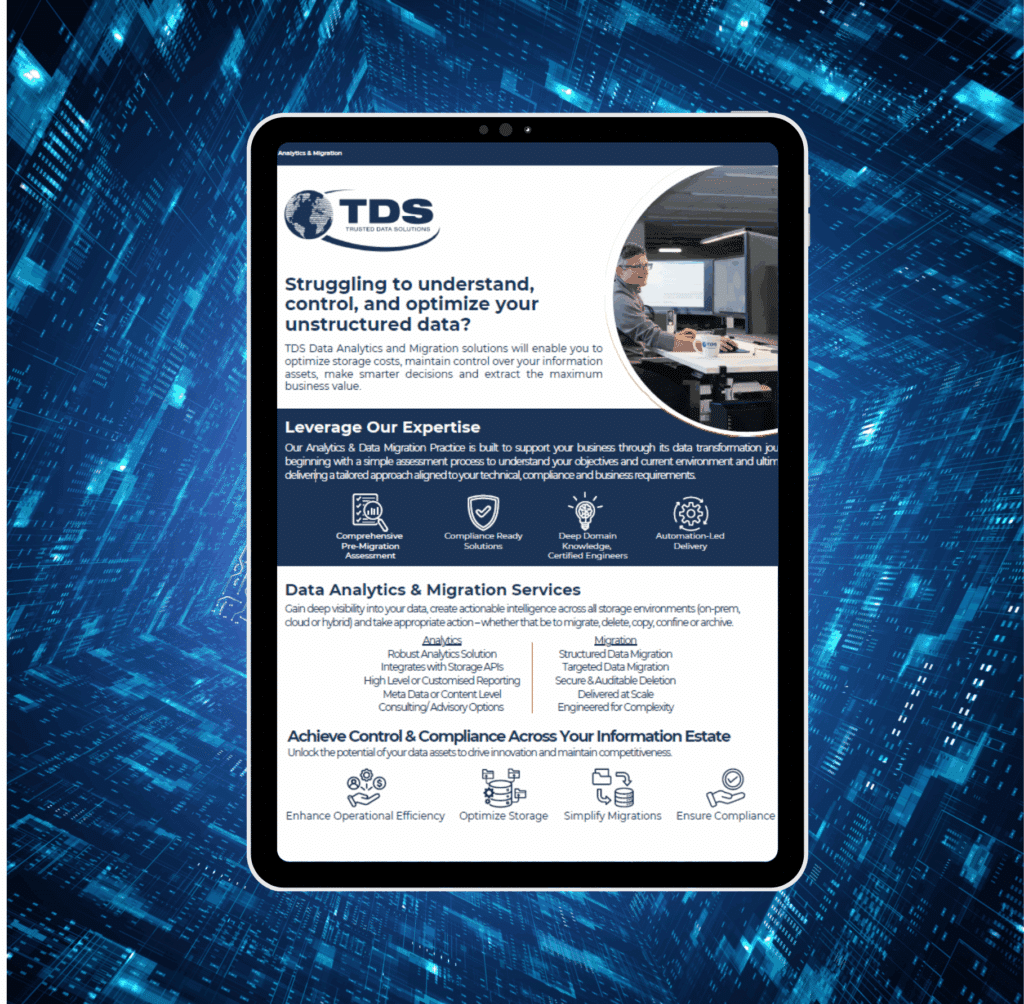 Data Analytics and Migration - Trusted Data Solutions